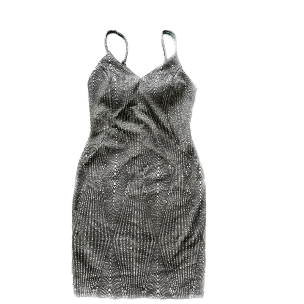 Black bodycon dress